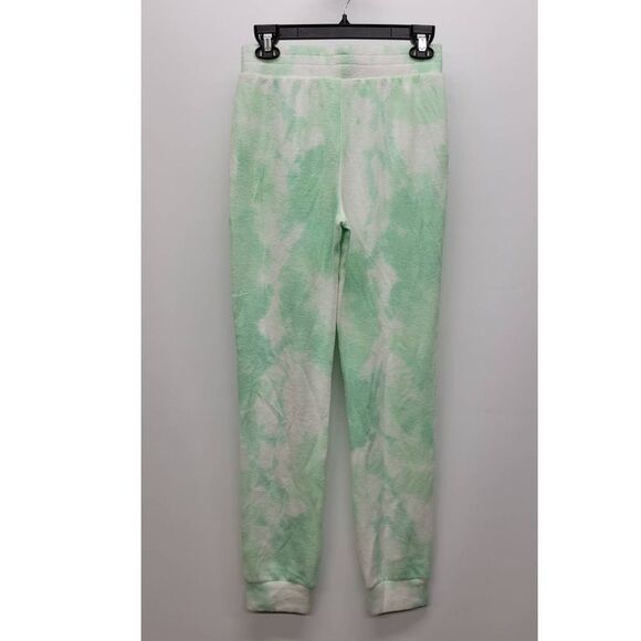 Love, Fire Mint Green / White Tie Dye Jogger Sweatpants - Picture 1 of 6